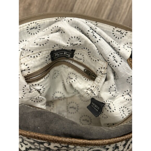 Myra Bag Pivot Print With Adjustable‎ Strap & Zipper Shoulder Bag - Picture 9 of 9